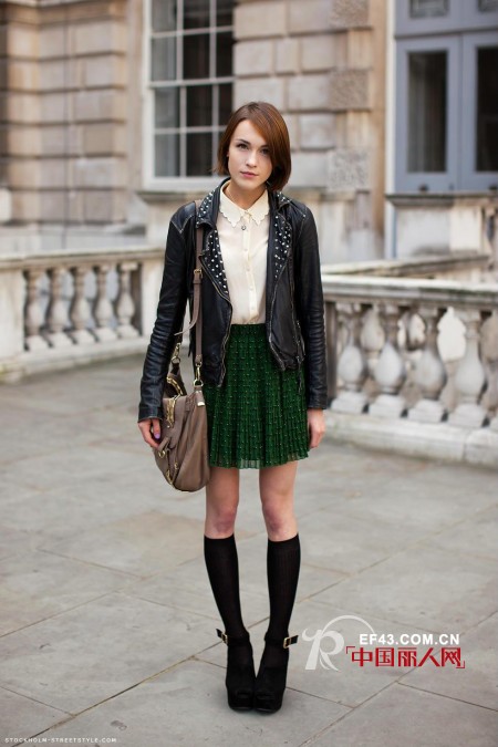 街拍达人教你玩转个大单品 最酷中性风成就强大气场