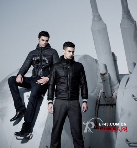 玛萨玛索2012冬季酷帅棉服演绎冬日型格魅力