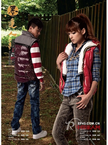 墨达人时尚牛仔品牌 无懈可击的潮流牛仔风尚