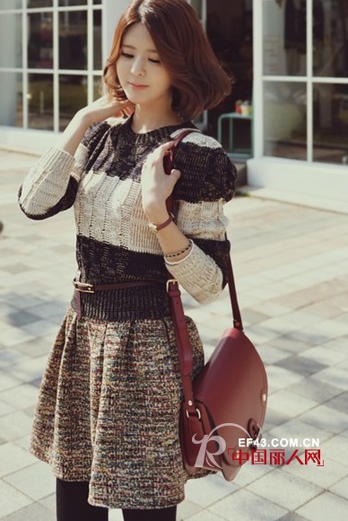 沉闷冬季 复古套头毛衣来解围