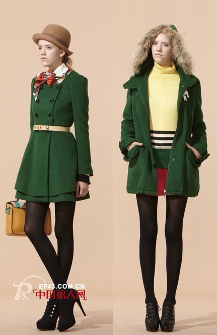 马克华菲2012冬季新装 新色调新廓形吸睛No.1