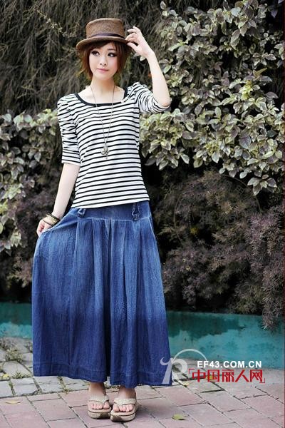 条纹依然灵动闪耀 演绎13年春夏唯美“日不落”