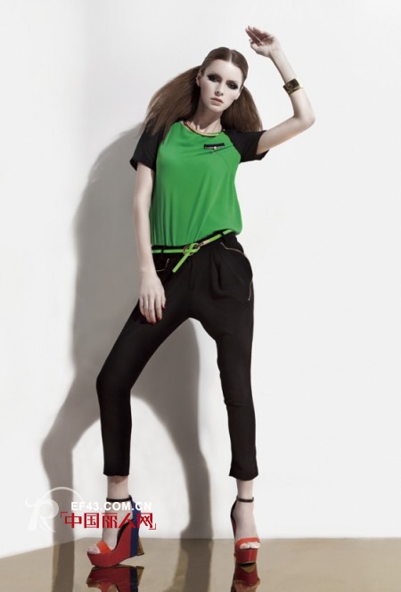 弗卡女装2013年春夏新品画册率先上映