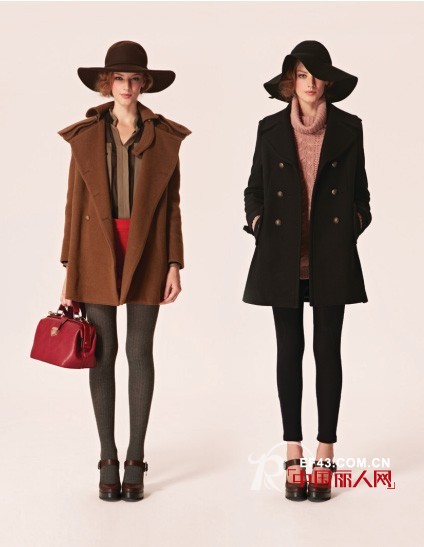 TITI女装2012新装扮 皮草+廓形外套穿出好气色