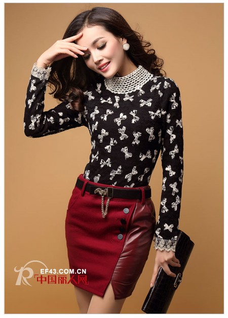 秋冬季节 躲在大衣里的内衫更漂亮