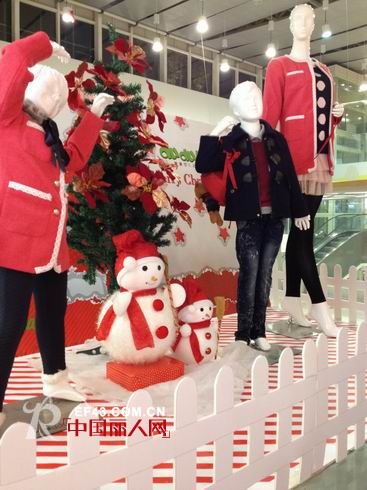 嘟嘟可儿亲子童装2012年圣诞静态展