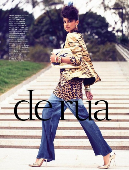 丹宁MIX动物纹 野性文艺装扮时尚感UP