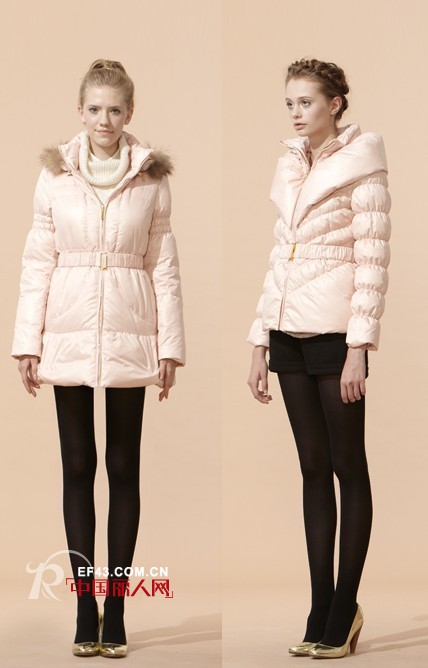 马克华菲2012冬季裸色装 保暖扮靓制胜街头