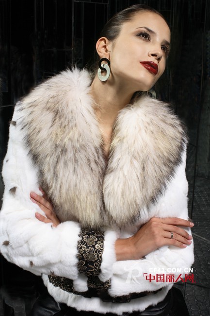 雅戈美黛冬季奢华皮草 醇美诱惑穿出来