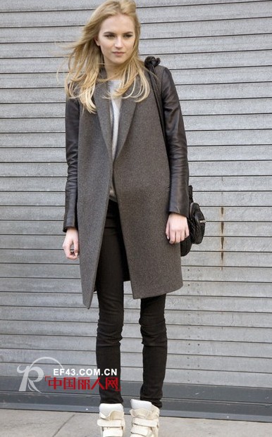 廓形大衣冬季无限美 演绎街头秀最上镜