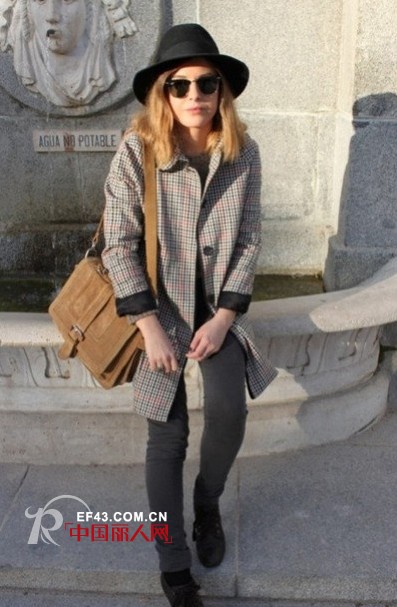 廓形大衣冬季无限美 演绎街头秀最上镜