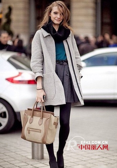 廓形大衣冬季无限美 演绎街头秀最上镜