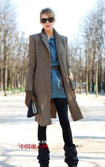 廓形大衣冬季无限美 演绎街头秀最上镜