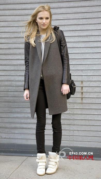 上宽下窄拗造型 It Girl争当街拍女王