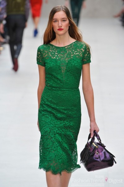 翡翠绿: 2013 年度流行色