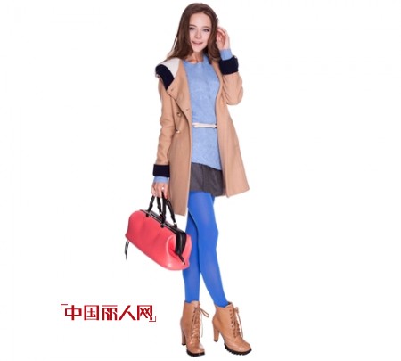 百图秋冬装来袭 宝蓝冷色调给冬季增光添彩