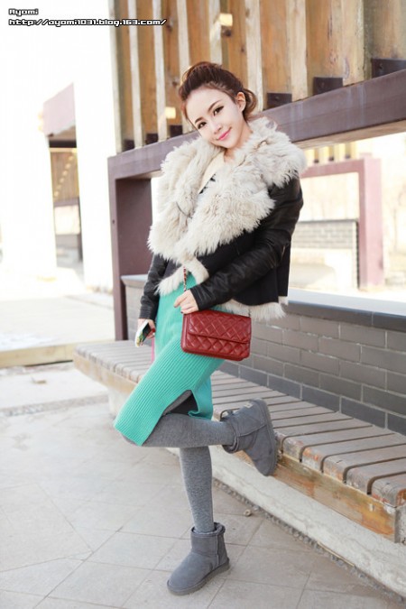 时尚潮人大晒穿衣搭 温暖装扮UP人气度