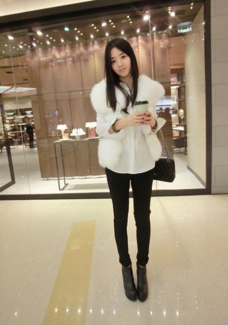 时尚潮人大晒穿衣搭 温暖装扮UP人气度