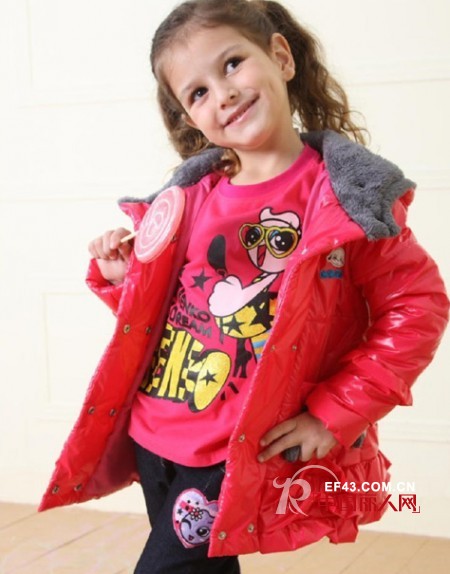 缤果动漫童装 冬季色彩出街不撞衫