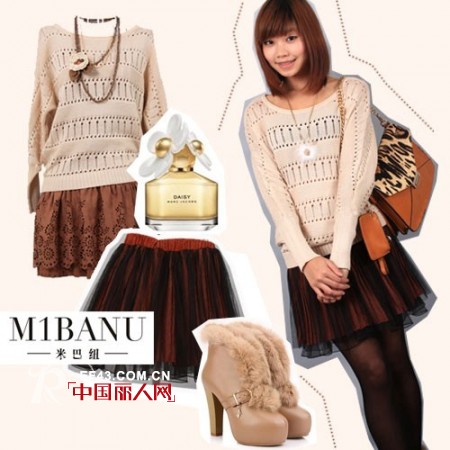 妙搭!秋冬针织的反衬显瘦法