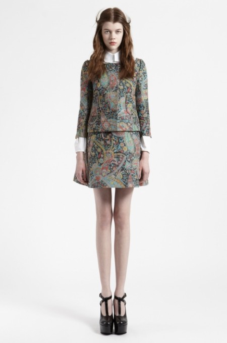 CARVEN Hiver2012  演绎浮华巴洛克宫廷风