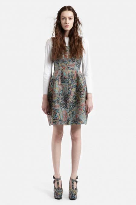 CARVEN Hiver2012  演绎浮华巴洛克宫廷风