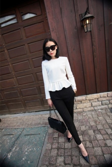 小个头大战蜂腰衣 轻松穿出高挑好身材