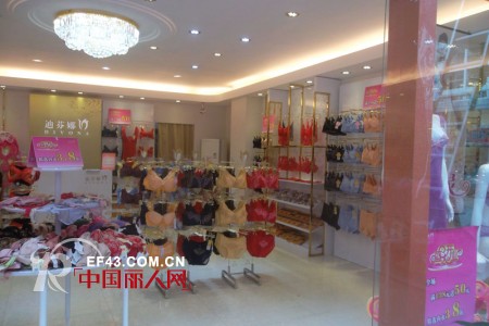 热烈庆祝迪芬娜品牌内衣福建莆田专卖店盛大开业