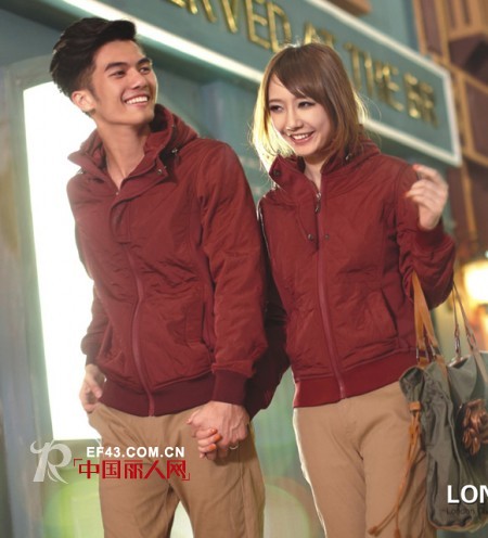 优友情侣装秋冬新款 穿出甜蜜穿出爱