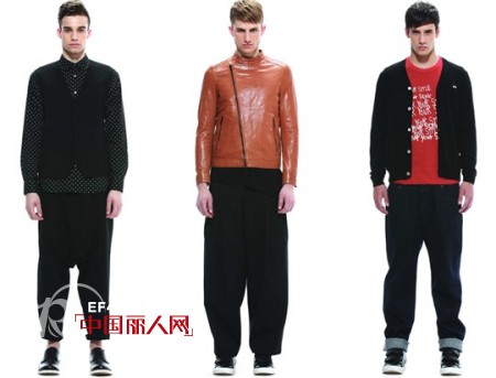 TRENDIANO冬季裤装混搭个性 雅痞一族的最爱
