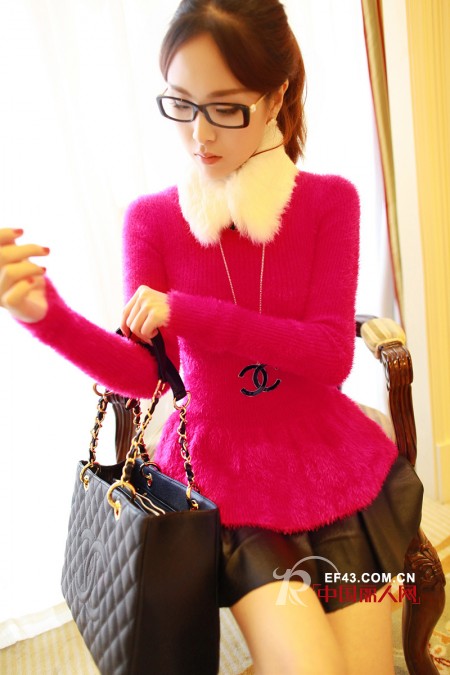 年底聚会巧搭毛衣速变时髦  好穿易搭是王道