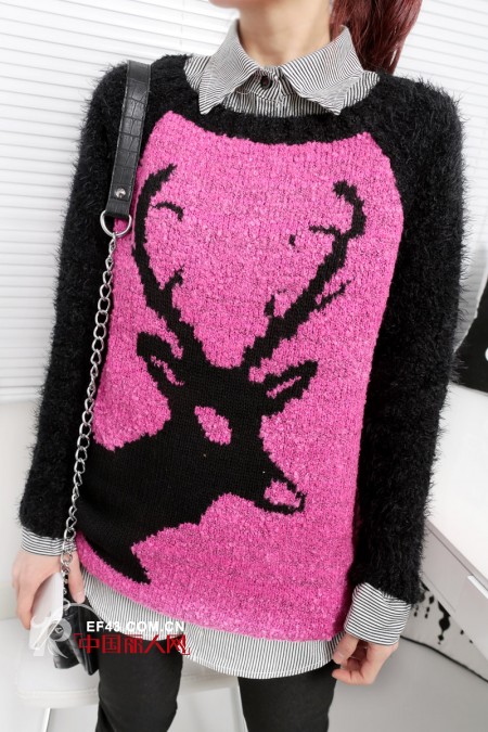 年底聚会巧搭毛衣速变时髦  好穿易搭是王道