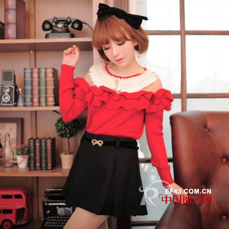 年底聚会巧搭毛衣速变时髦  好穿易搭是王道