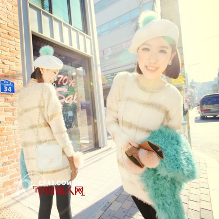 年底聚会巧搭毛衣速变时髦  好穿易搭是王道