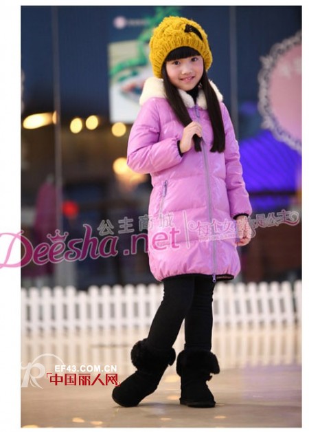 冬季美丽焦点  DEESHA时尚童装打造糖果小公主
