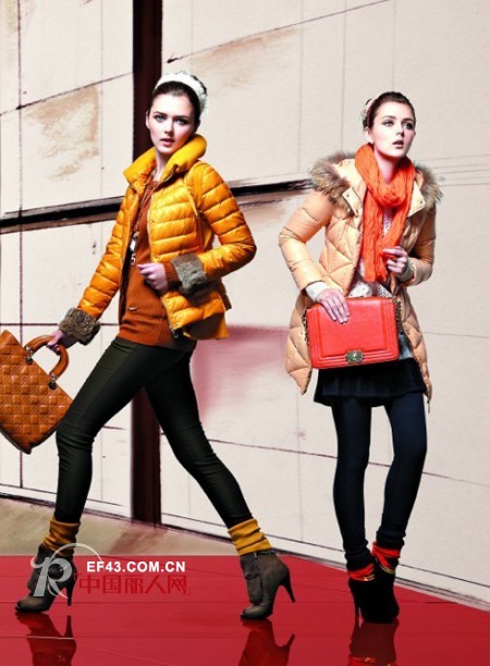 天衣布品2012名媛冬装 细节展现潮流新概念