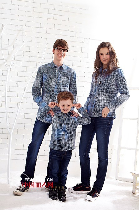 上流家族品牌亲子装,动感休闲风潮