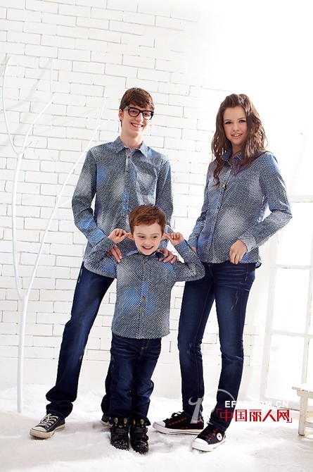 上流家族品牌亲子装,动感休闲风潮