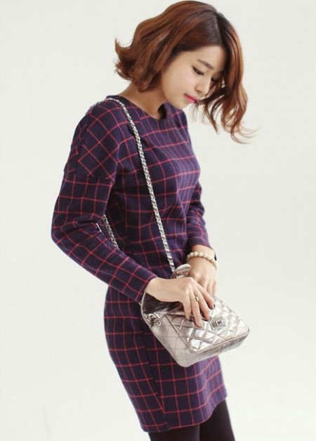 冬季不同Style连衣裙 强大气场轻松Hold住街头