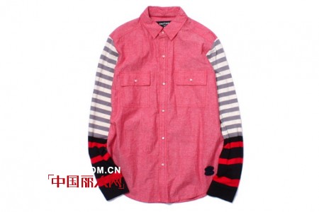 Out with Julius 2013年春夏季拼接衬衫