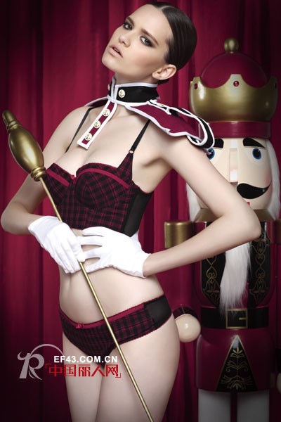 “来自欧洲的诱惑”布迪设计内衣诠释百变诱惑