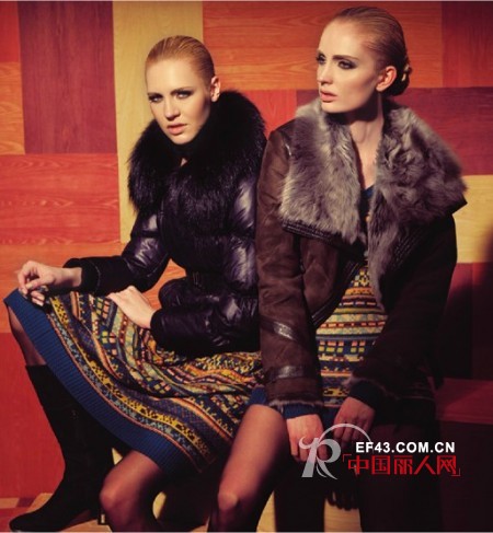 粗花呢&几何图案 EVONA教你演绎法式摩登范儿