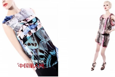 清凉视觉大冲击 玛诗可2013年春夏新品画册优雅发布