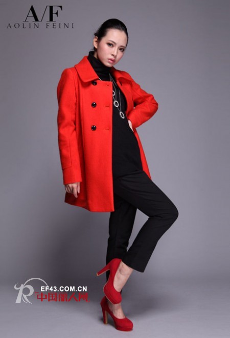 AOLINFEINI彩色外套甜蜜上位 告别无色季