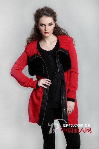 红黑经典潮流Icon 赛络美女装倾情演绎