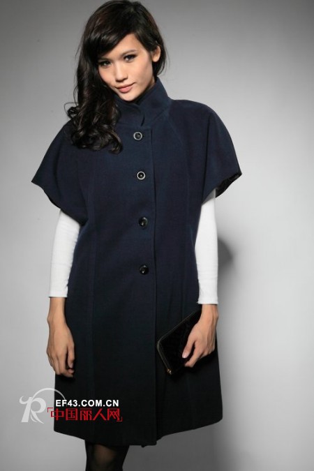 章卓女装2012冬款大衣 穿出至in廓形吸睛No.1