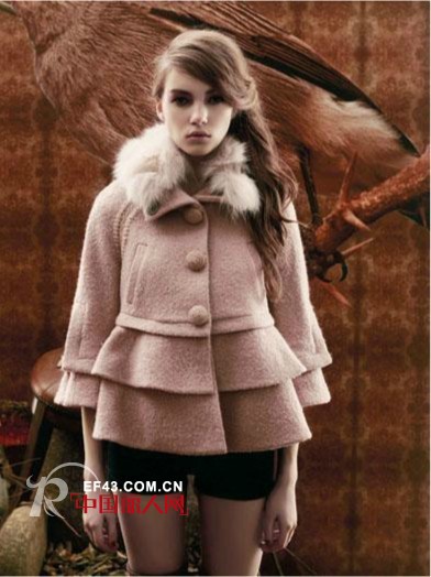 秀亦女装2012秋冬款 打造名媛气质Chic搭