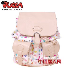 PUCCA中国娃娃时尚背包  背上行囊谱写自己的青春乐章