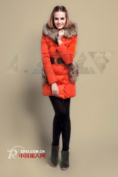 J.COCO2012秋冬羽绒服 亮丽色彩提亮冬季暗沉