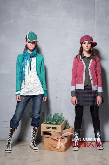 梦奇奇时尚女装品牌  可爱中性的小小叛逆风